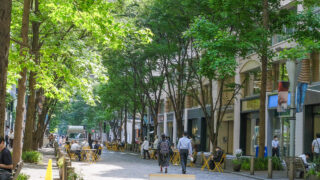 ハイセンスなお店やカフェが立ち並ぶ「丸の内仲通り」