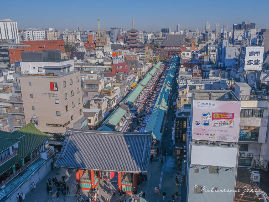 浅草文化センターからの眺め