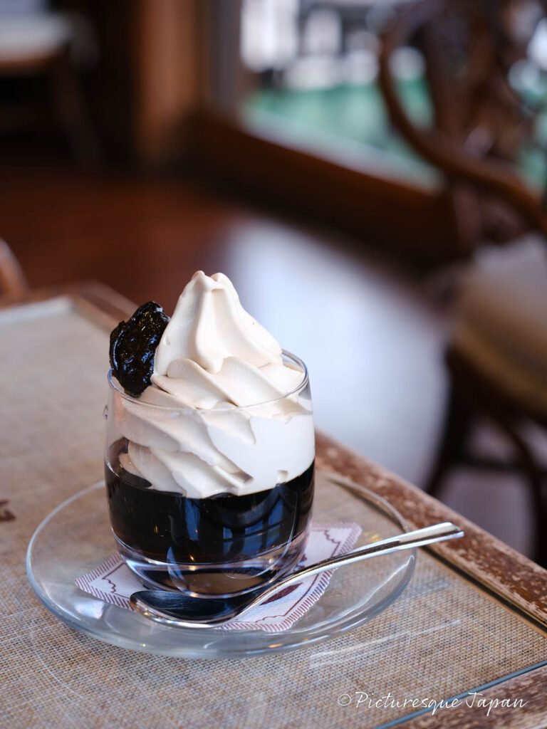 ミカドコーヒーのコーヒーゼリー