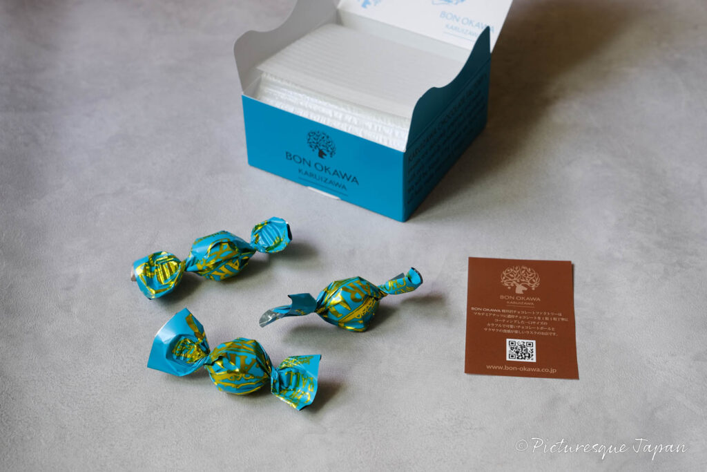 ボン・オーカワ　軽井沢チョコレートファクトリーのキャラメルチョコレート